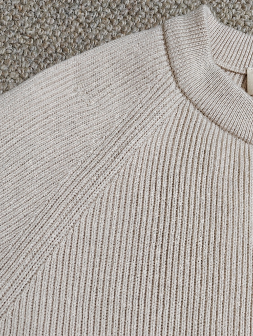 Sezane Sonnie Cardigan In Cream, Size Small - Picture 6 of 15